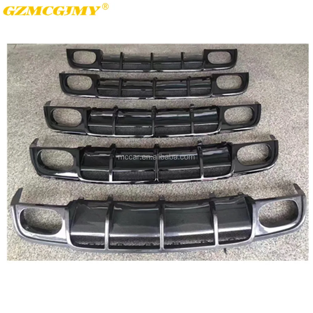 A6 AVANT ABT rear diffuser is suitable for Audis A6 AVANT carbon fiber rear diffuser