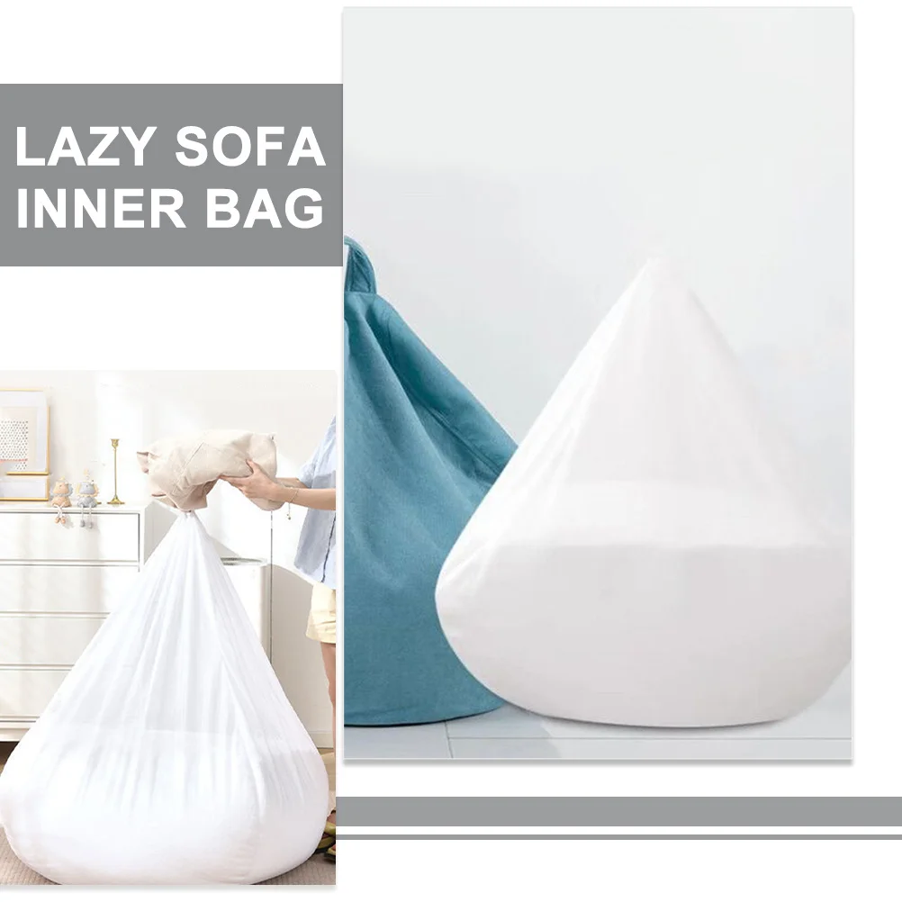 

Lazy Sofa Liner Cover Breathable Fabric Bean Bag Inner Sleeve Replacement Soft Comfortable Home Office Camping