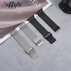 Stainless Steel Mesh Wrist Bracelets for Apple Watch1-10 SE Ultra Strap 49/46/45/44mm and 42/41/40/38mm Watchband Accessories