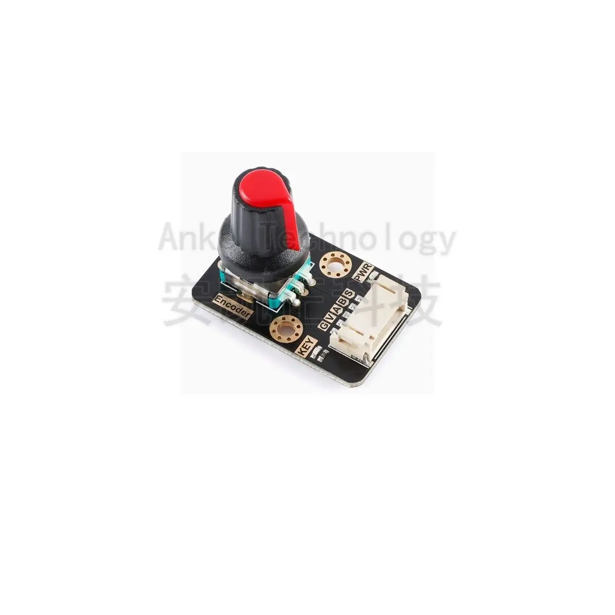 Encoder EC11 Rotary Encoder Module Digital Pulse Output with Knob, PH2.0 - 5pin Interface