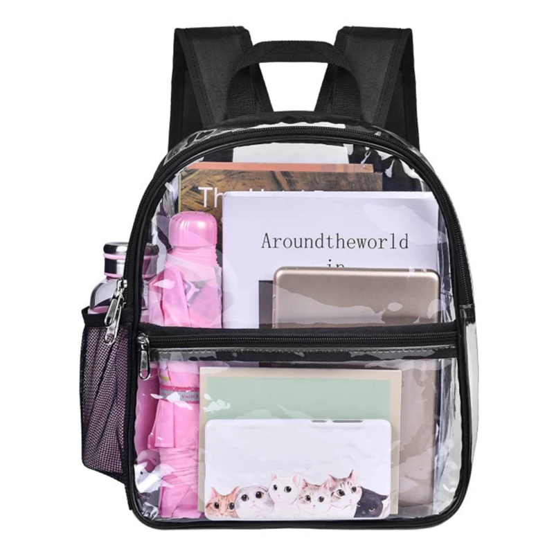 Fashion Waterproof Backpack Women Men Portable Travel SchoolBag Casual Student LargeCapacity Female transparent Unisex Backpack