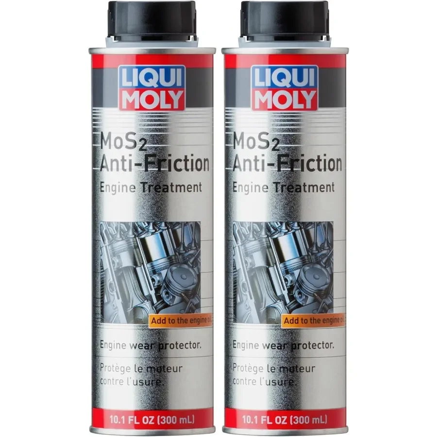 น้ำยาปรับสภาพเครื่องยนต์ MoS2 ป้องกันการเสียดสี เพื่อเพิ่มประสิทธิภาพและความทนทานในเครื่องยนต์ที่ใช้งานในแรงดันสูง ขนาด 300 มล.