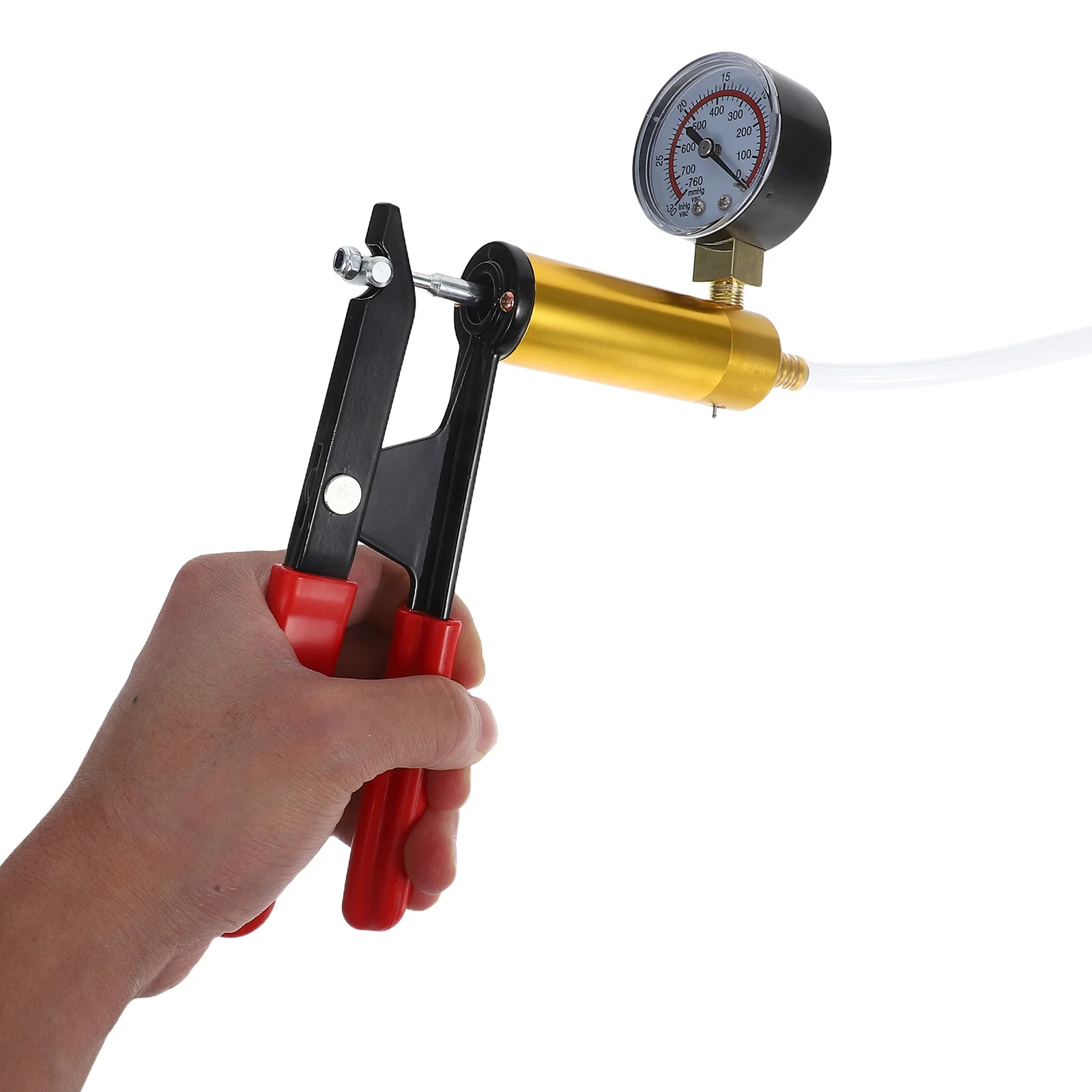 

Car Manual Handheld Vacuum Pump Brake Bleeder Professional Repair Tester Kit for Pressure Systems Air Conditioning Vacuum Door