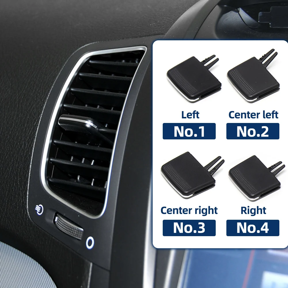 

Автомобильный передний ряд, центр, левый и правый, вентиляционная решетка кондиционера, зажим из АБС-пластика + ПК, ремонтный комплект wylotu кондиционера для Kia Sorento 2009-2014