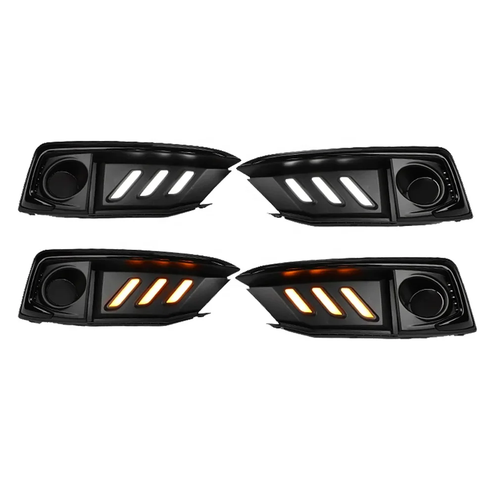 

US Stock LED Daytime Running Light DRL Turn Signals For 2019-2021 Honda Civic Sedan