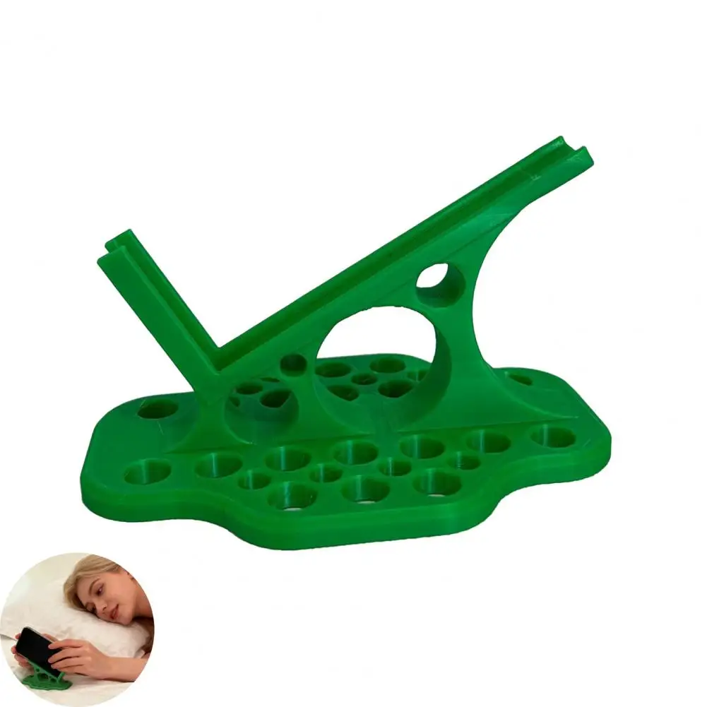 옆으로 누워서 사용하는 휴대폰 거치대, 낙하 방지 핸즈프리 폰 그립 스탠드, 인체공학적 침대 옆 휴대폰 거치대, 동영상 시청용