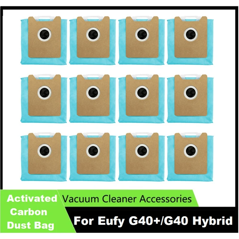 

Пылесборник для Eufy G40 +/G40, Запасные Принадлежности для пылесоса, бытовой мешок для мусора, 12 шт.