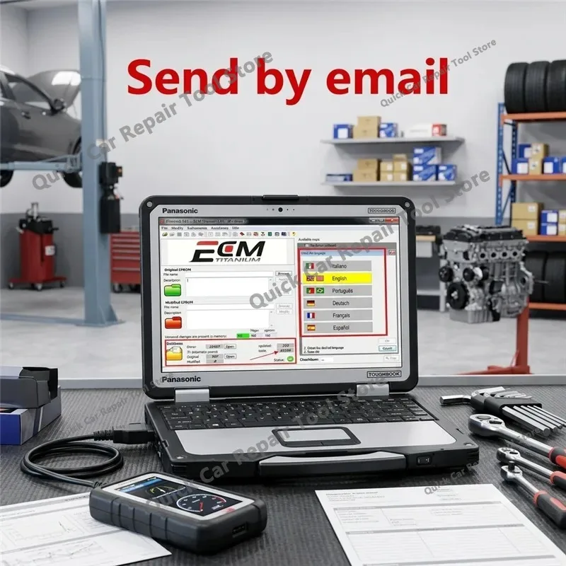 2026 hot ECM TITANIUM 1.61 With 26000 +Driver ECM 18259+Drivers for ecu tool Send download link+installation video windows 10