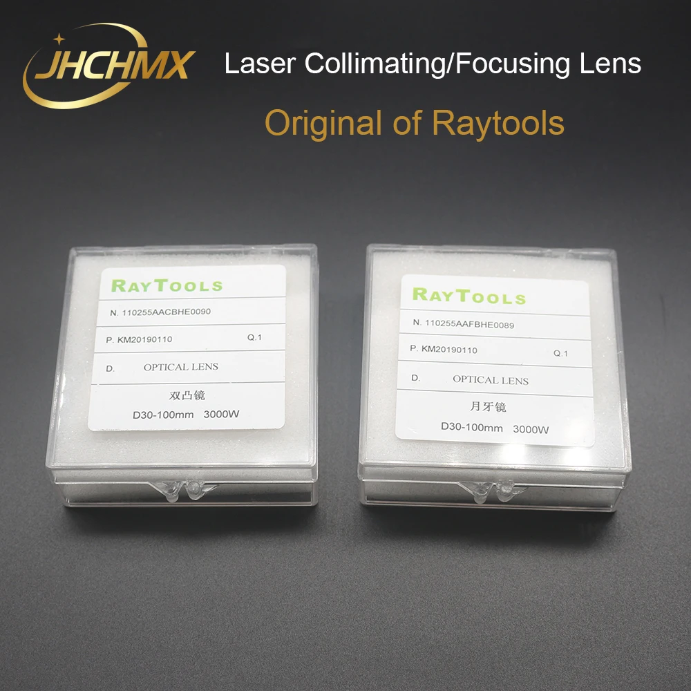 Imagem -04 - Jhchmx Raytools Original Foco & Colimador Lente Dia.28 30 Fl.100 125 mm Quartzo Silicone Fundido para Raytools Bt230 Bt240s Bm109 Bm111