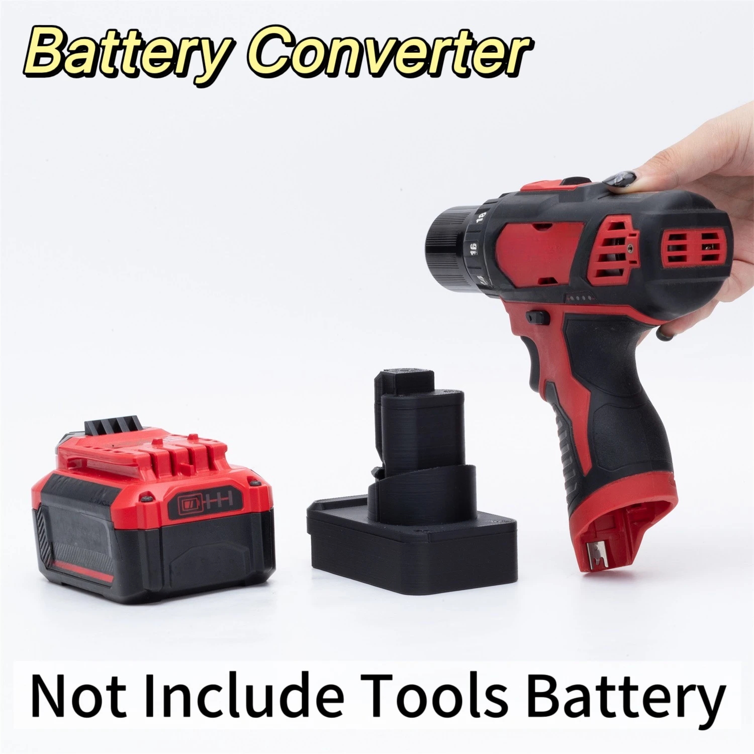 

Преобразователь батареи для Craftsman V20, литий-ионный аккумулятор в адаптер Milwaukee 12 В, беспроводной портативный электрический серийный инструмент, аксессуары