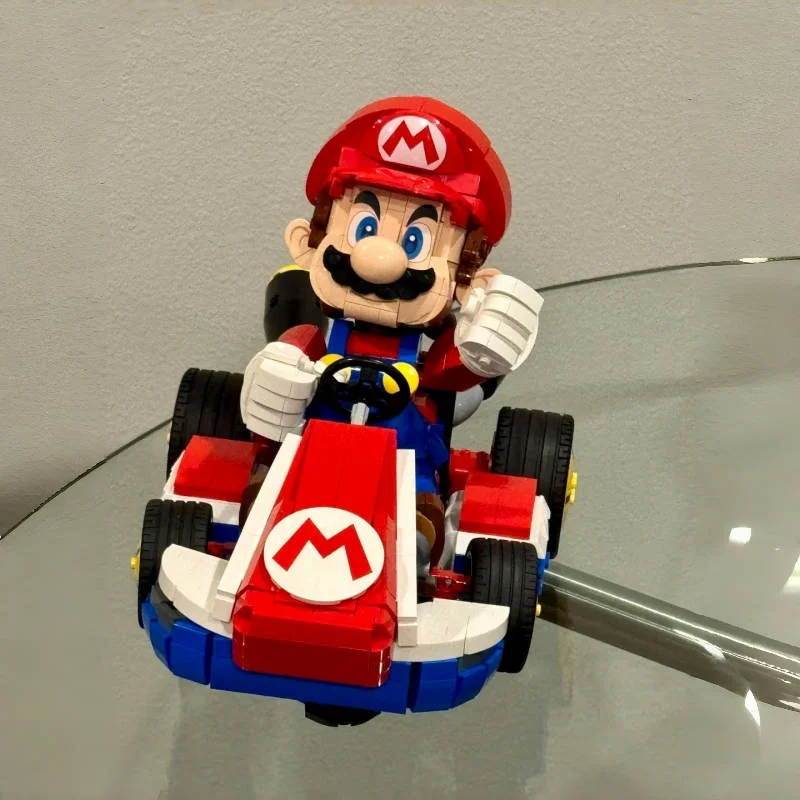 

MOC 2025 новая гоночная модель картинга, строительные блоки, сборка автомобиля, кирпичные игрушки для детей и взрослых, праздничные подарки для вечеринок