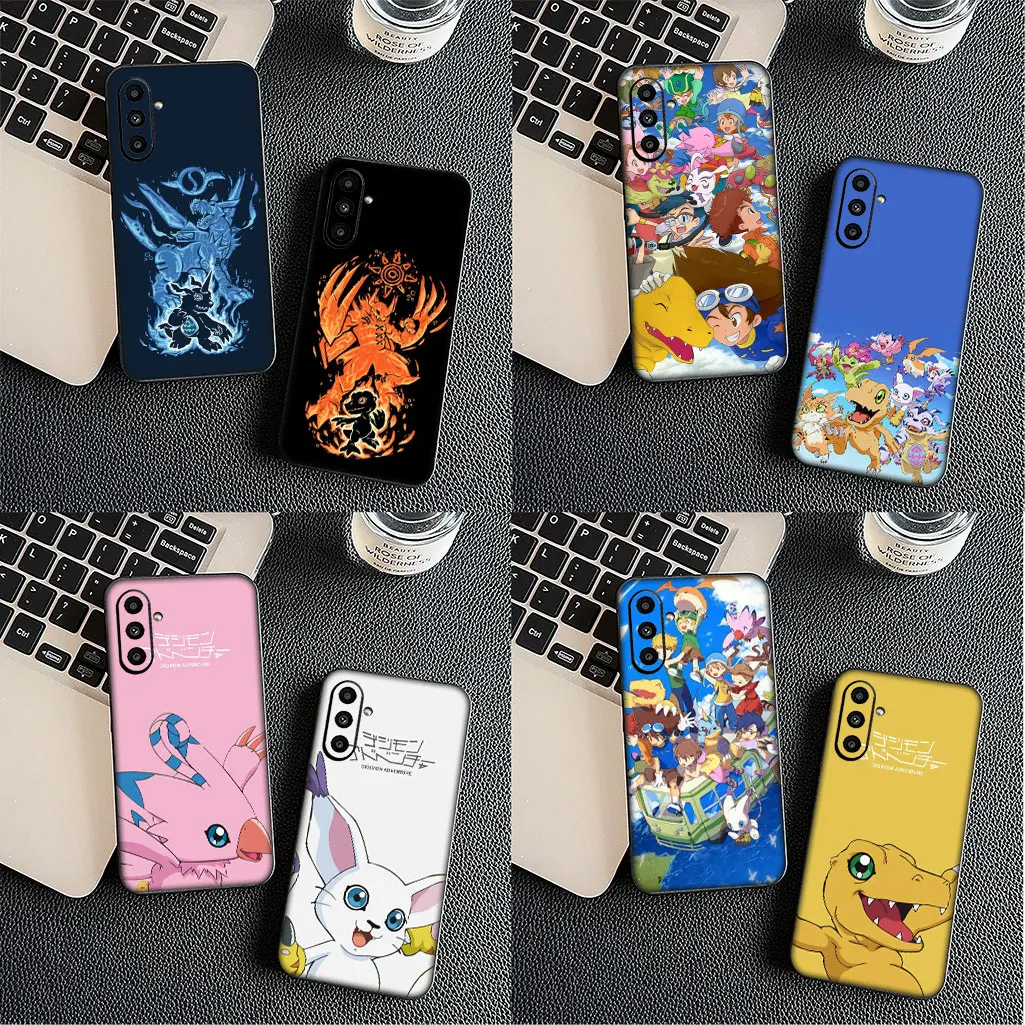 Чехол Digimon Adventure Digital Monster для Xiaomi Redmi Note 13 A3 A4 14 Pro Plus 9A 14C 13C 9C NFC + Pro+ 5G