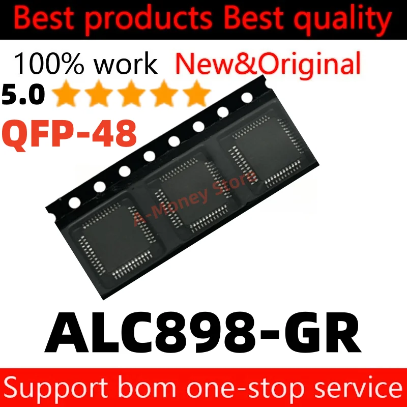 

(2-5pcs)ALC898-GR ALC898 QFP-48