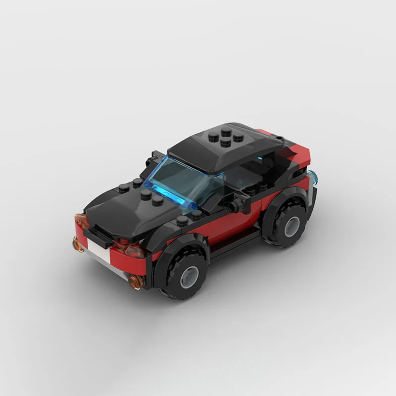 سرعة سباق السيارات نموذج MOC قوالب بناء عالية الأداء SUV وحدات التكنولوجيا الأطفال هدايا العيد تجميع اللعب البدلة #2