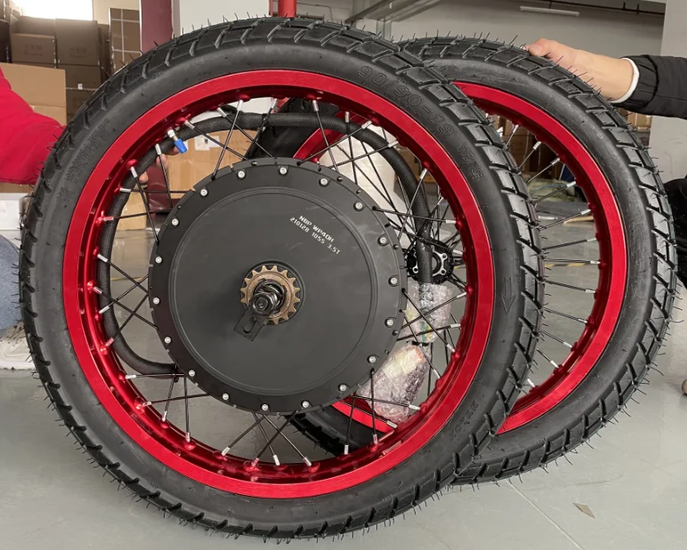 طقم تحويل دراجة كهربائية رخيص  - مراجعة Electric Enduro Bike Frame With Motor Kit وسعره