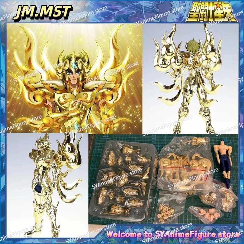 

In Stock JM.MST Saint Seiya Myth Cloth EXM Leo/Lion Aiolia SOG/Soul of God Gold Knights of The Zodiac Action Figure Toys Gift