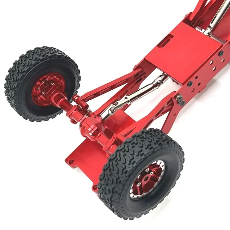 

Metal Upgrade and Modification Front and Rear Door Bridge Frame Chassis For MN Model 1/12 MN78 RC Car Parts