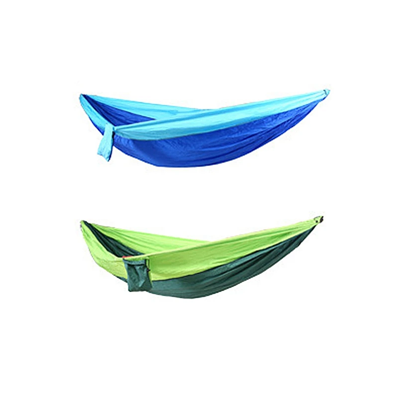 

Portable Nylon Outdoor Hammock Camping Survival Backpacking Travel Survival Garden Double Hanging Bed