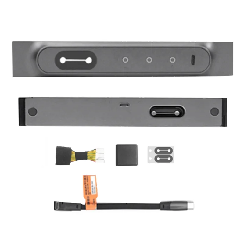

Car Center Console Smart Docking Station Multifunction Physical Buttons With USB Hub Plastic For Tesla Model 3/Y 2021-2023