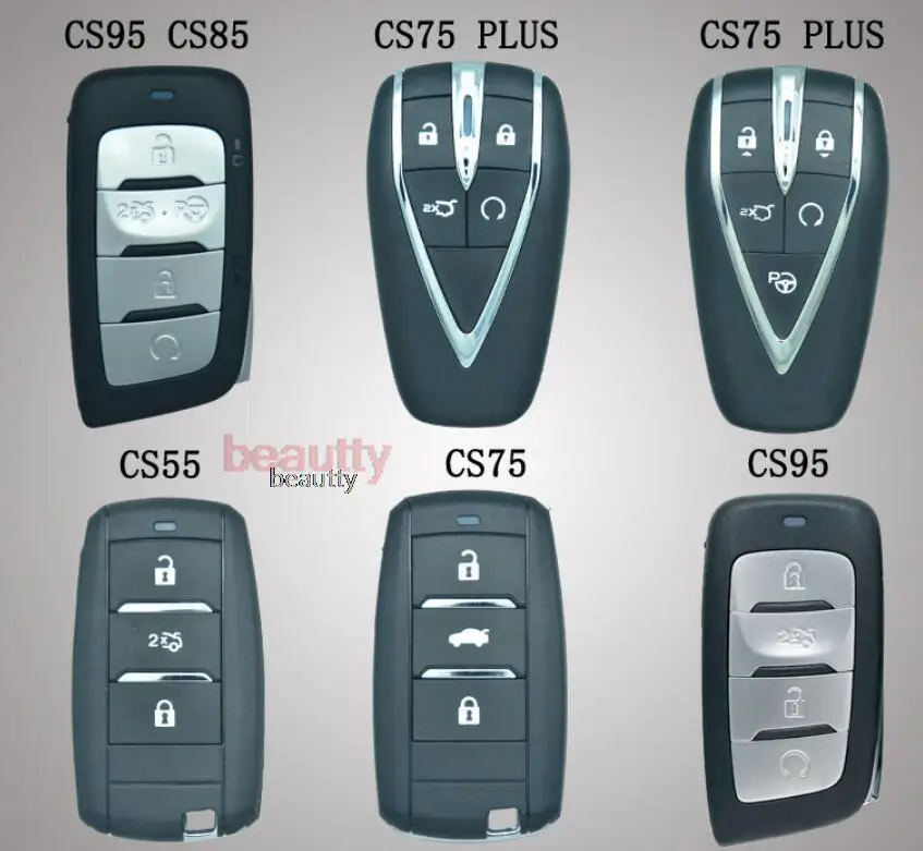 Remote control key assembly  for  Changan CS75 CS55 CS85 CS95 CS75  PLUS