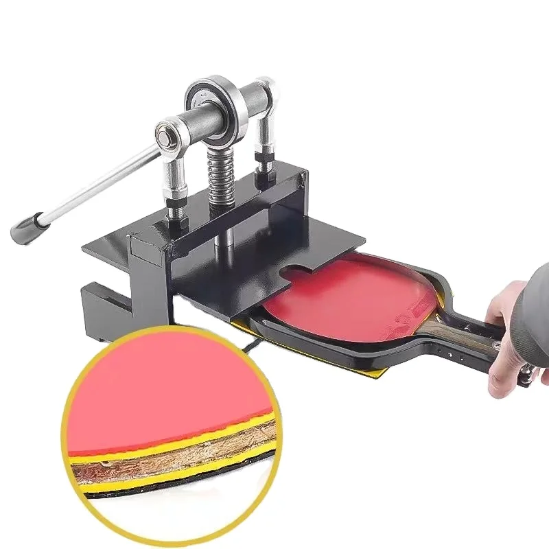 전문가용 수동 탁구 러버 절단기 (장비 및 절단 도구 포함)