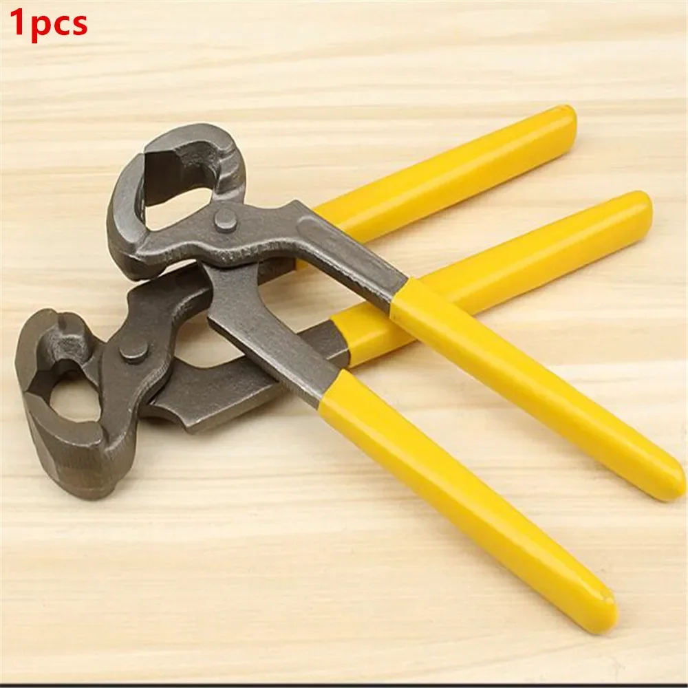 Pliers Nail Puller 8 Inch Jaw Pliers Nail Remover Shoe Repair Pliers Woodworking Flat Vise Tool