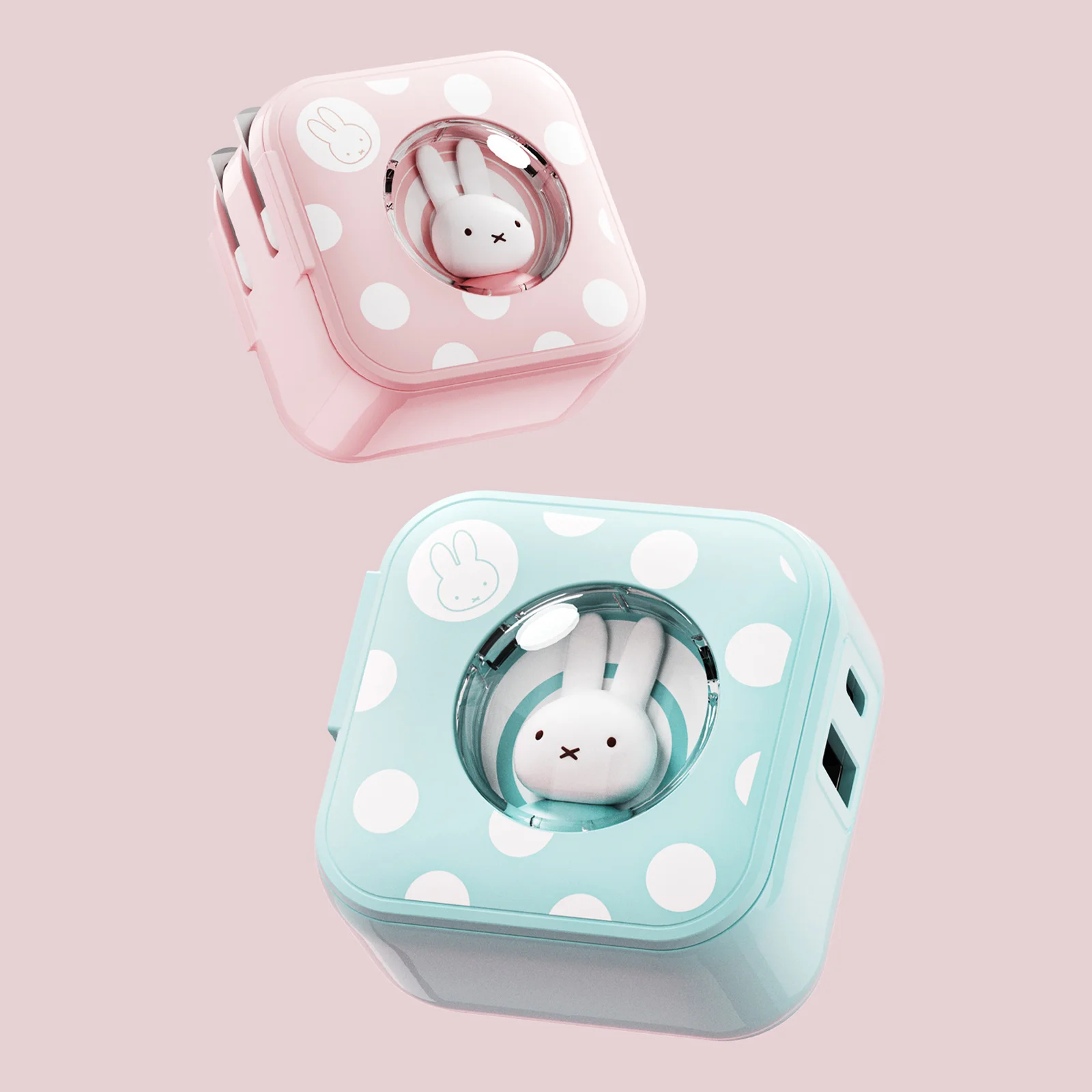 MIPOW&Miffy Foldable Power Adapter Charger (30W)