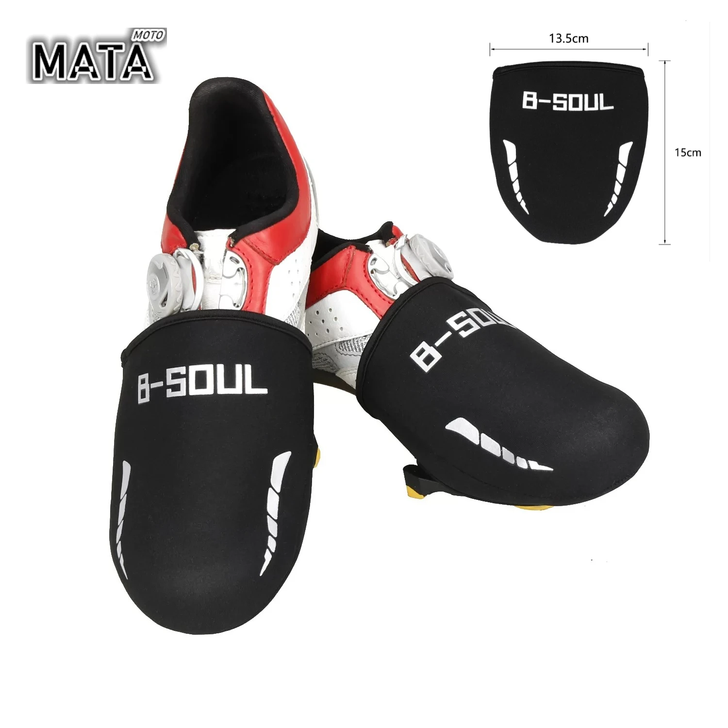 Hot 2pcs Outdoor Sports Cycling Toe Cover Bike Shoe Waterproof Bicycle Protector Warmer Boot Cover Black Elastane Case