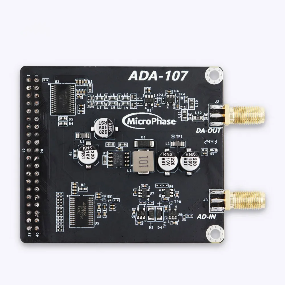 

MicroPhase ADA-107 10-битный 50MSPS/125MSPS высокоскоростной модуль преобразования AD/DA с поддержкой соединения постоянного/переменного тока для платы разработки FPGA
