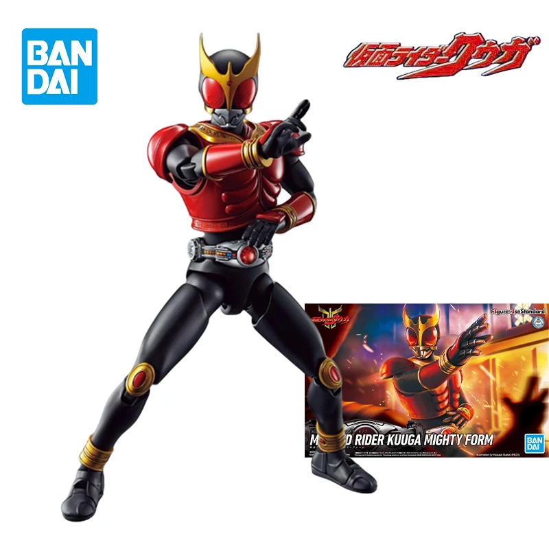 

Original Bandai Figure-rise FRS Kamen Rider Model Kit Masked Rider Kuuga Mighty Form Anime Figure for Children's Holiday Gifts