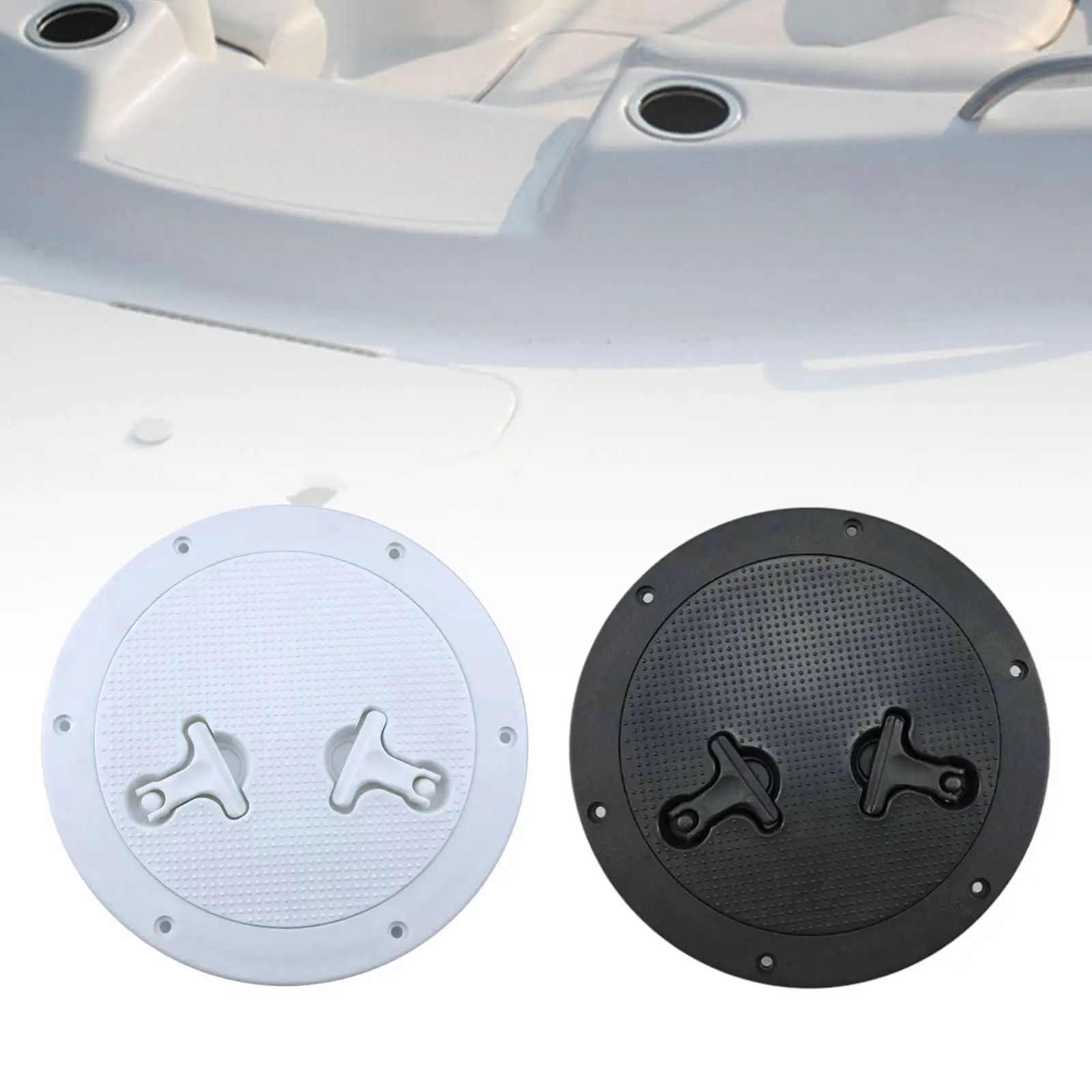 

Boat Deck Access Cover for Inspection Hardware with Non-Slip Design