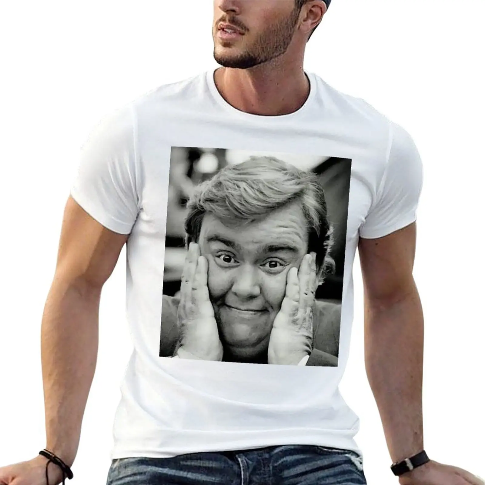 John actor candy 1950 T-Shirt anime t shirts for man t shirt man plain anime t shirts oversize T-shirt