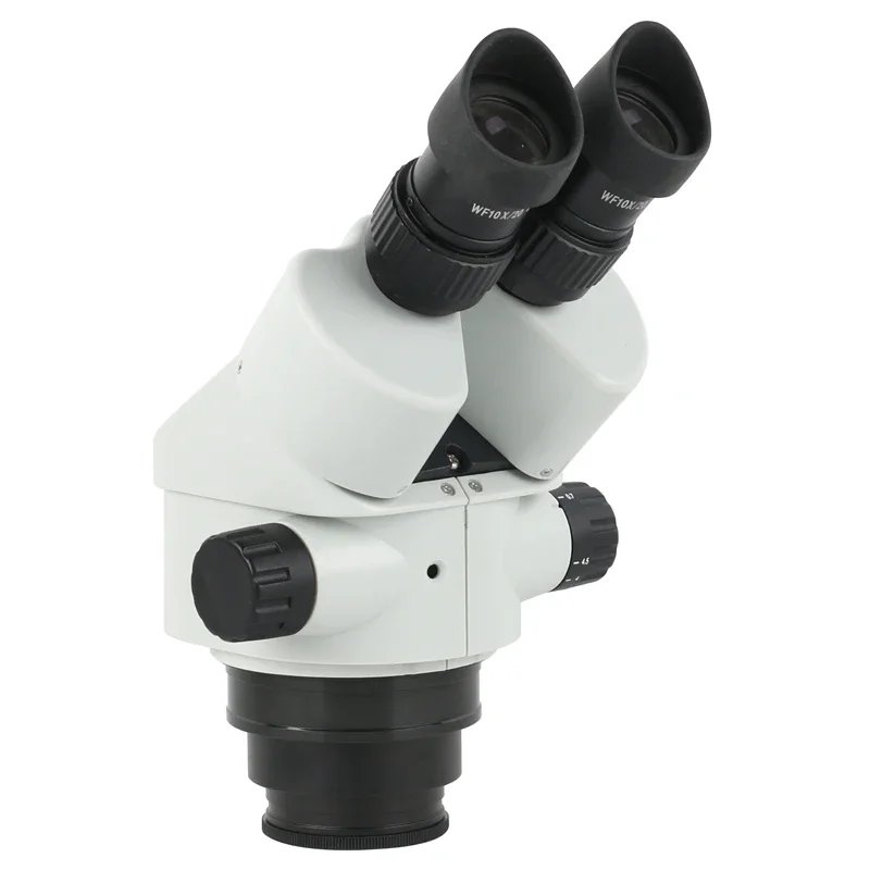 Industrial Parfocal Binocular Stereo Microscope Magnification Continuous Zoom 3.5X 7X-45X 90X For Phone Repair Soldering