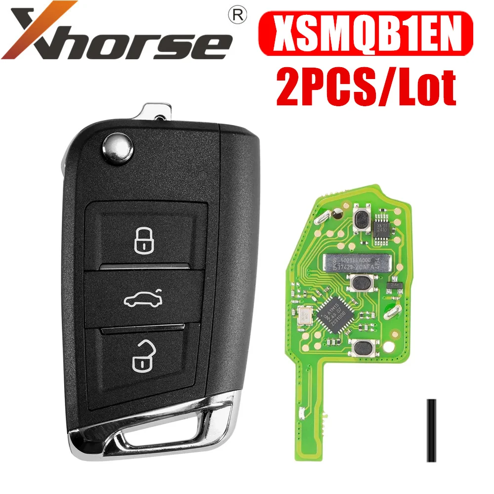 

Xhorse XSMQB1EN Universal Smart Proximity MQB Style 3 Button Remote Key 2PCS/Lot