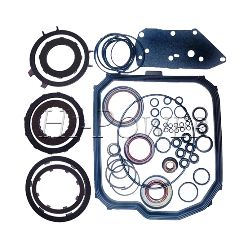 DPO AL4 Auto Transmission Overhaul Repair Kit Friction Plate For Citroen Renault Peugeot Renault Car Gearbox Oil Seal Disc Kit