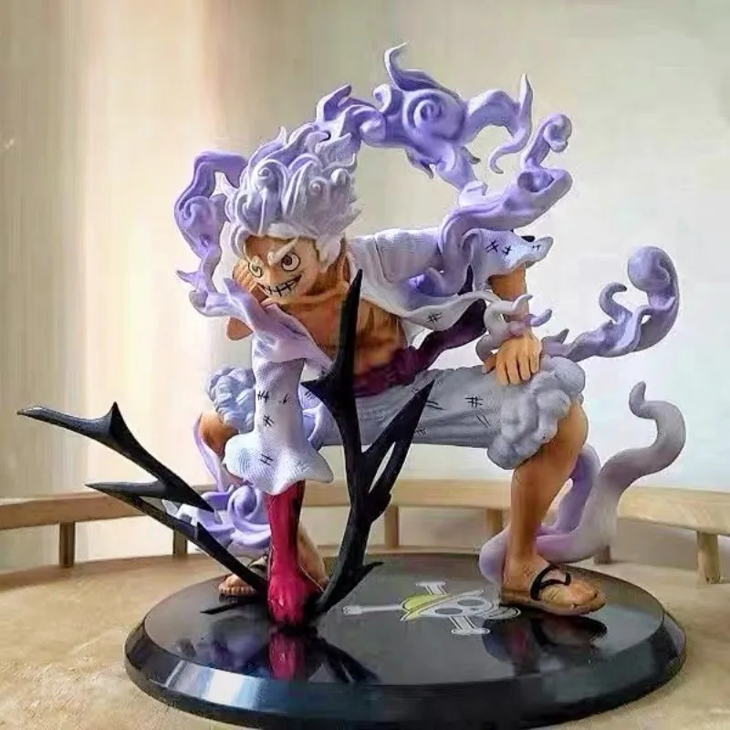 One Piece Gk Five Gear Nika Crouching Sun God Luffy Catch Lightning Special Effects Collectible Trendy Figures Toy Model Decor