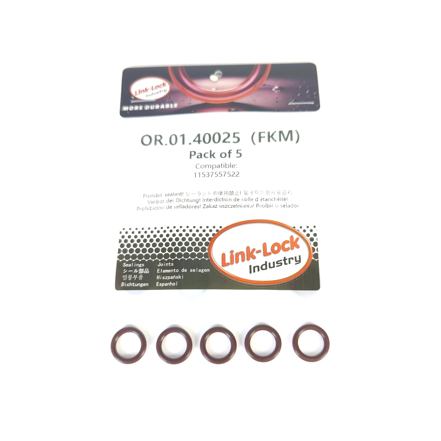 5PCS Fkm Viton OR.0…