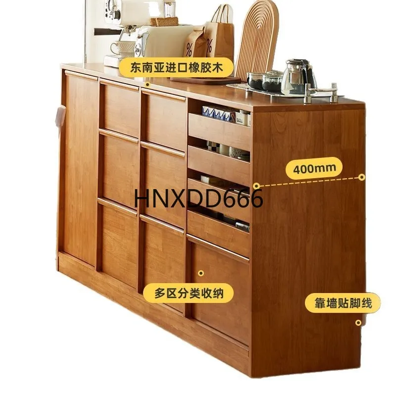 

Solid wood dining side cabinet cabinet floor-to-ceiling living room