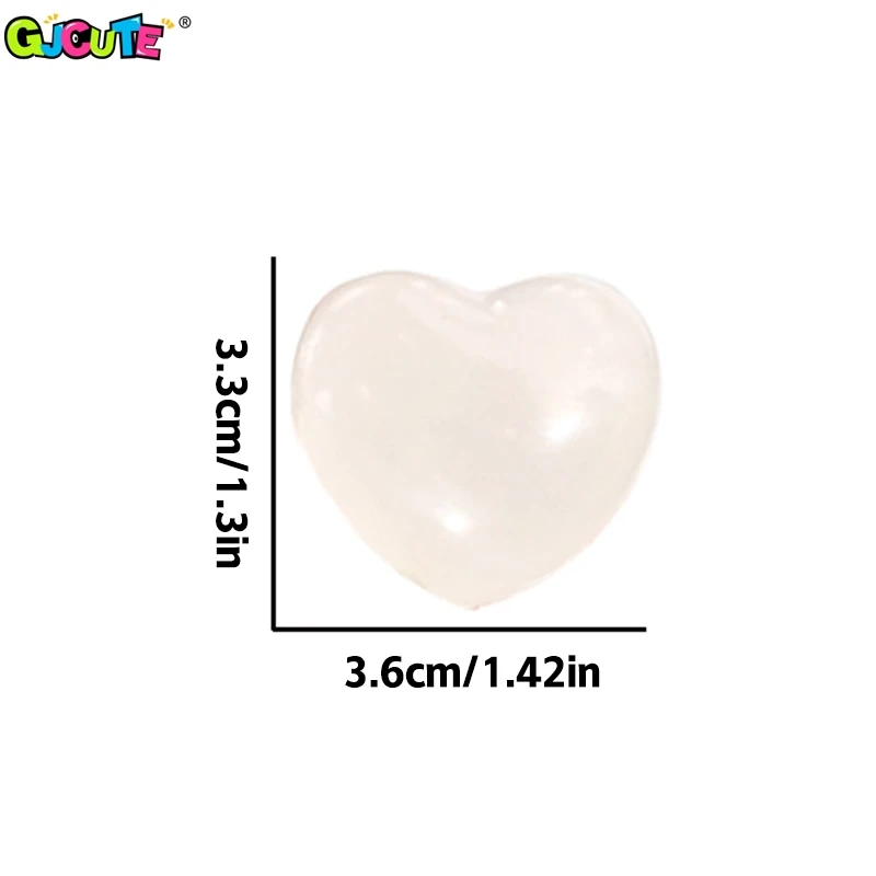 1Pc Changing Color Heart Squeeze Toy Sequins Love Fidget Toys Stress Reliever Squishy Pinch Kneading Toy Kid Party Favor