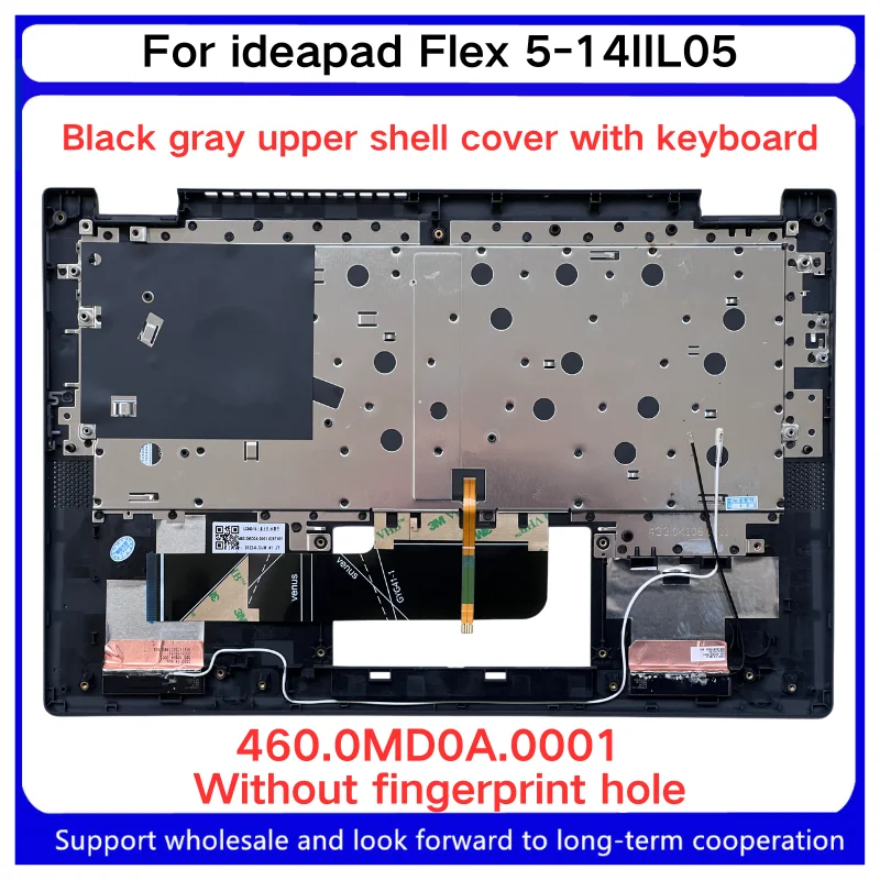 New For Kailxuling ideapad Flex 5-14IIL05 Upper Case Palmrest Cover with keyboard/ C Shell/460.0MD0A.0001