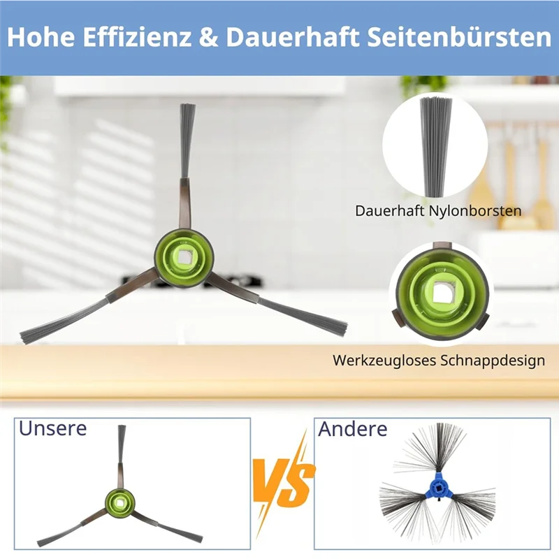 ABVI-For Ecovacs Deebot N8, T8, N8/ N8+/ N8 Pro/ N8 Pro+/ N7,T8/ T8+/ T8 AIVI/ T8 AIVI+/ T8 MAX, T9/ T9+ 950 920 مرشحات فرشاة