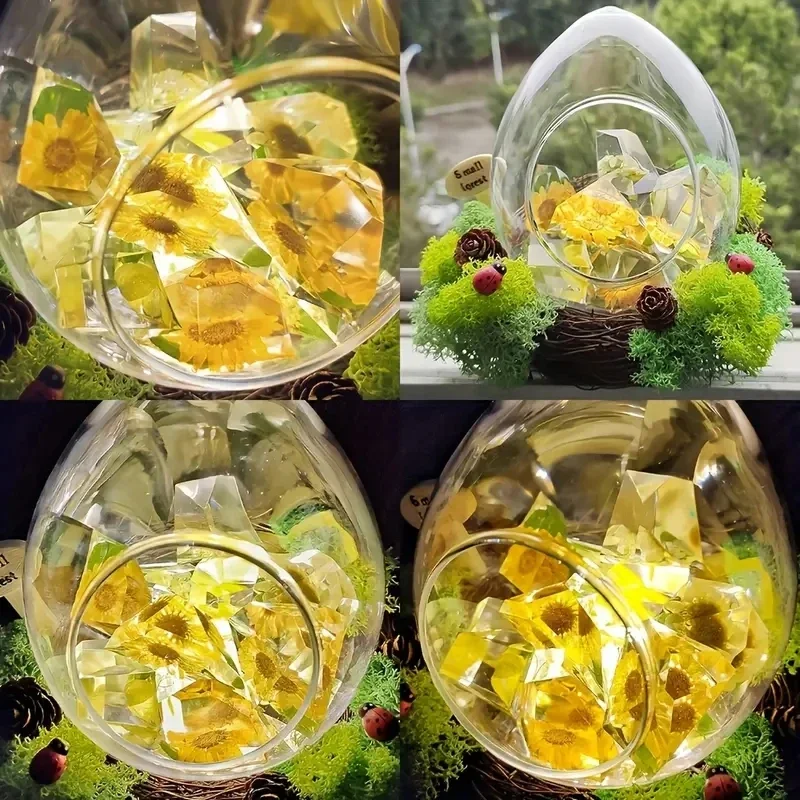 

lrregular Stone Pendant Jewelry Silicone Mold for Facet Accessories Casting and Display Stands DlY Home Desk Decoration