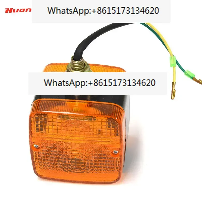 3 pieces 12V Double Side orange Warning Lamp Forklift Front Turn Signal Light