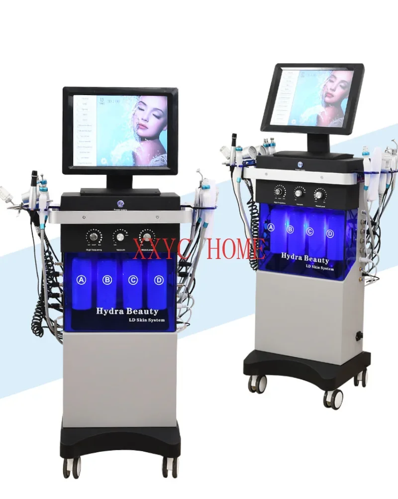 14 in 1 multifunctional hydra dermabrasion skin therapy beauty machine