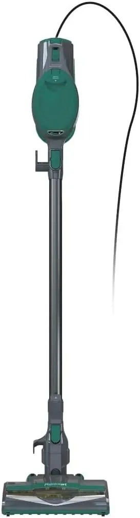 Aspiradora de varilla con cable, ultraligera, dirección giratoria, potente limpieza profunda, versatilidad del piso a techo, convierte a