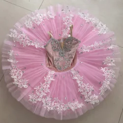 Professional Tutu Pancake Women Ballet Leotards Adult Swan Lake Dance Costumes For Girls Tutu Ballerina Dress
