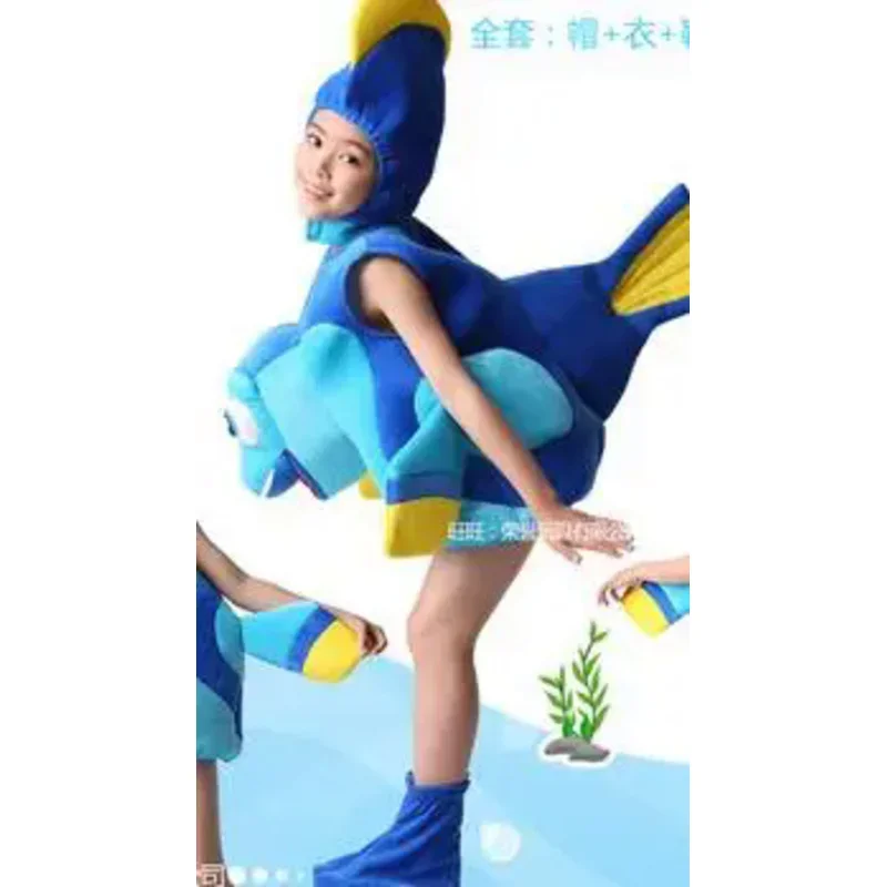 บ้านหมีเด็กเด็กปลาดาว SeaHorse Octopus Dolphin เครื่องแต่งกายปาร์ตี้ฮาโลวีนคอสเพลย์สัตว์ทะเลเสื้อผ้าเด็ก Gir2025 PPT01 ..