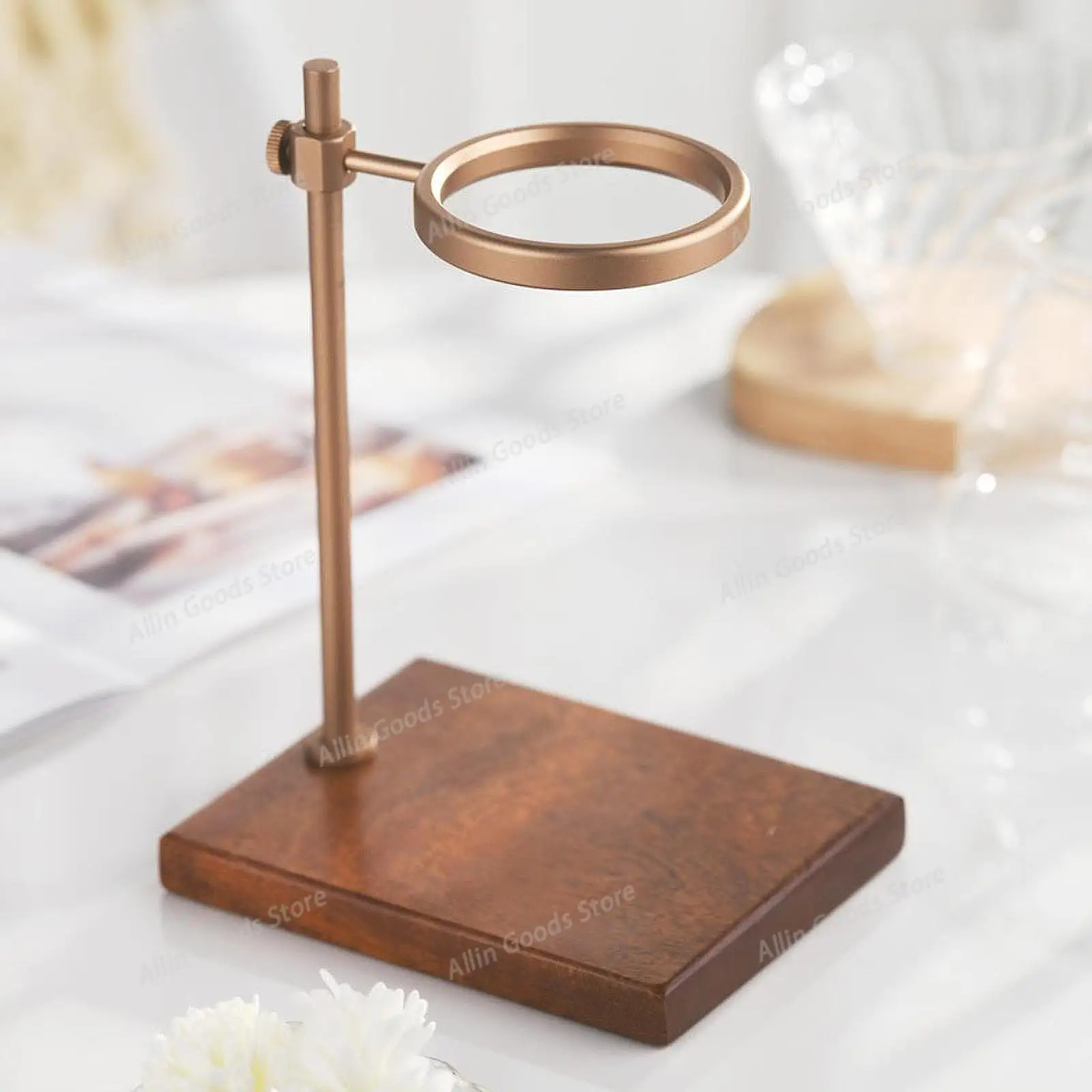 Metal Coffee Dripper Stand Aluminum Alloy Filter Holder Hand Brew Support Rack For Pour Over Coffee Making