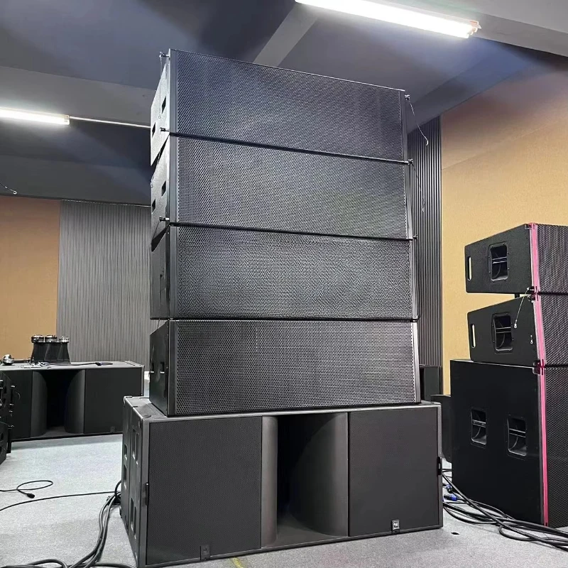 

Dual 12-inch Tri-Route Array Speakers Passive Professional Audio Equipment