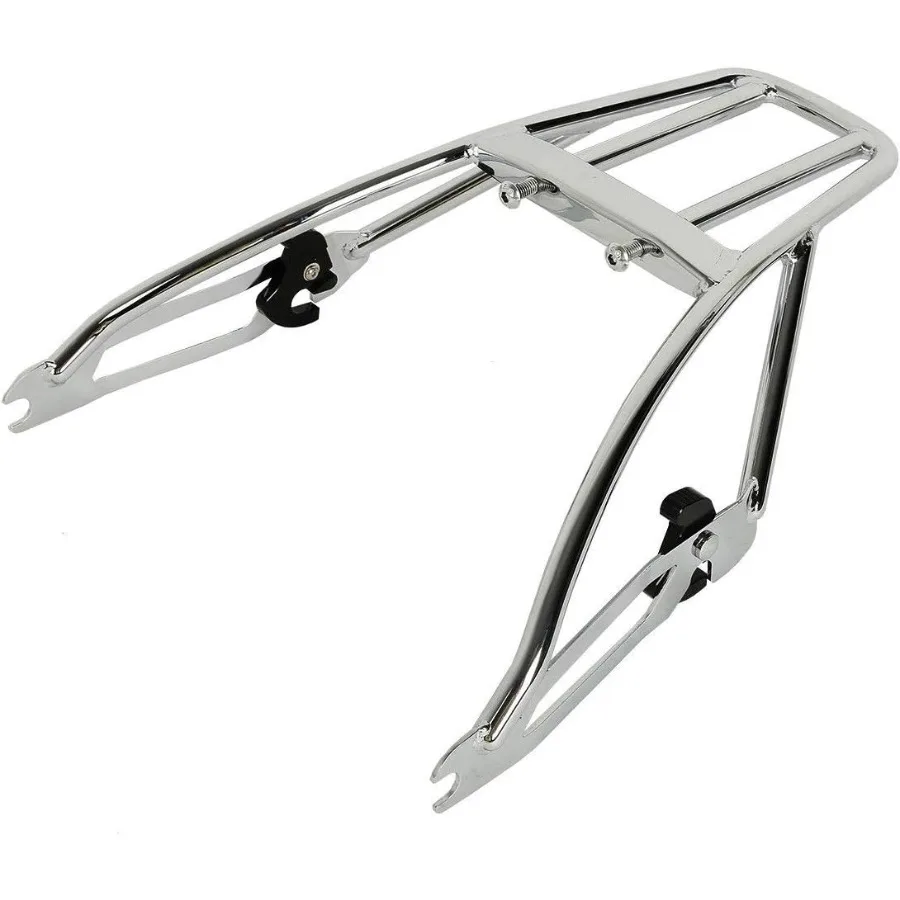 

Chrome Detachable 2Up Luggage Rack for Harley Street 500 750 XG500 XG750 20152020 Models Durable Motorcycle Rear Storage Soluti